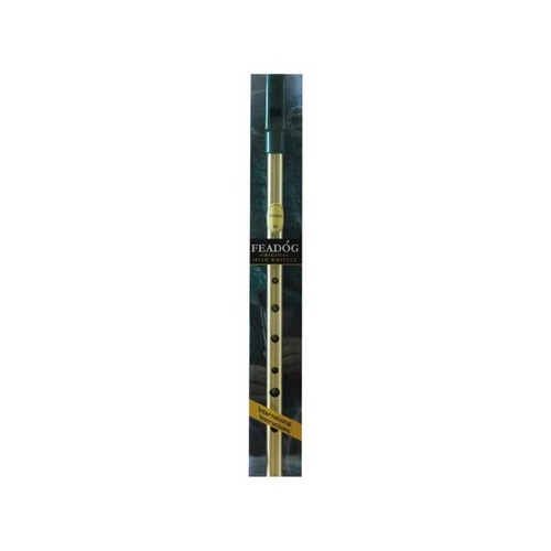 FEADOG Brass Tin Whistle - Key of D