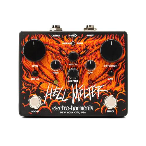 ELECTRO HARMONIX Hell Melter Distortion Pedal