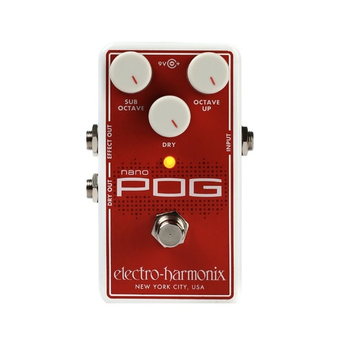 ELECTRO HARMONIX NANO POG Polyphonic Octave Pedal