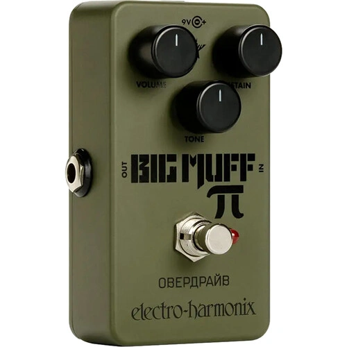 Electro Harmonix Green Russian Big Muff Fuzz Pedal