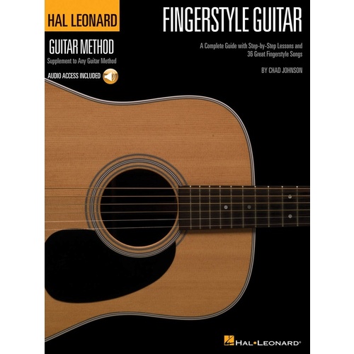 Hal Leonard Fingerstyle Guitar Method - Book/Online Audio
