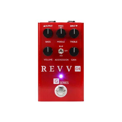 REVV G4 Red Channel Distortion Pedal