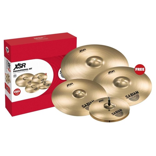 SABIAN XSR Performance Cymbal Pack XSR5005B
