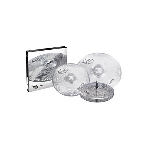 SABIAN QTPC502 Quiet Tone Practice Cymbals Set 