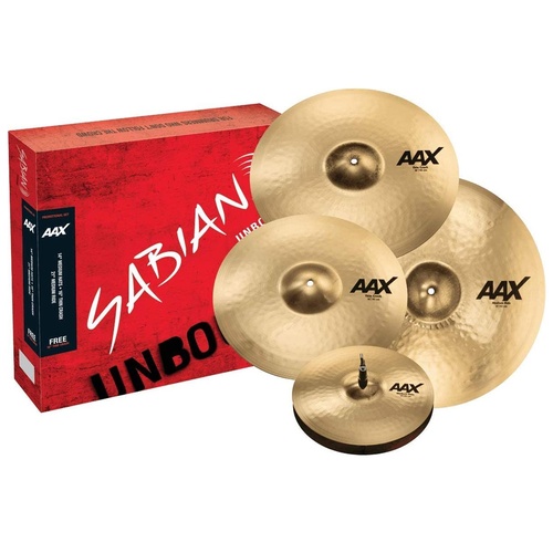 SABIAN AAX Promotional Performance Cymbal Pack 25005XCPB