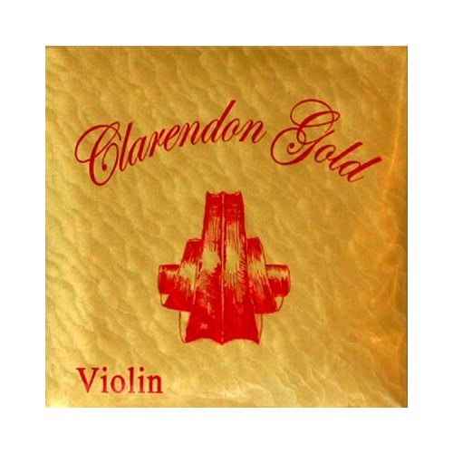 CLARENDON Gold Violin String Set 4/4