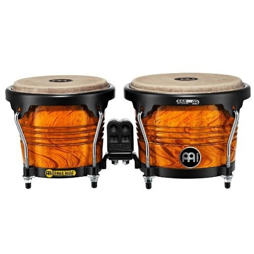 MEINL Free Ride Wood Bongos Amber Flame FWB190AF
