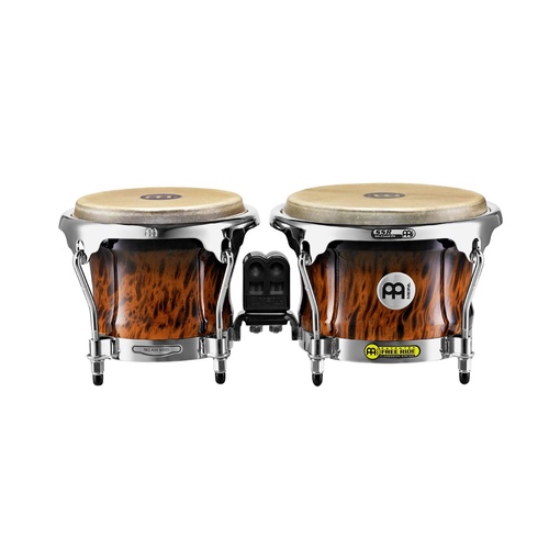 MEINL Free Ride Professional Wood Bongos Brown Burl FWB400BB