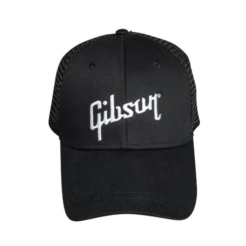 GIBSON Black Trucker Snapback