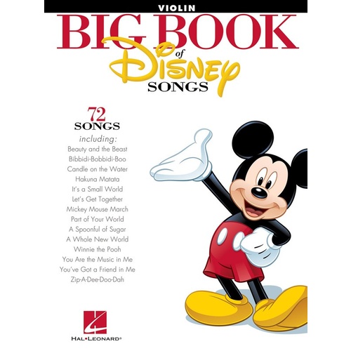 Big Book of Disney Songs - Violin