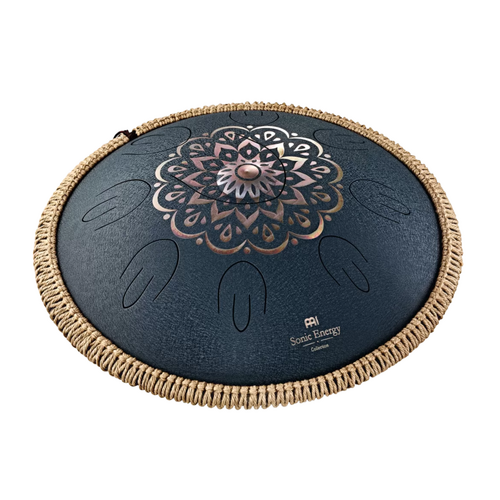 MEINL Sonic Energy Octave Steel Tongue Drum OSTD2NBE - Navy Blue Engraved