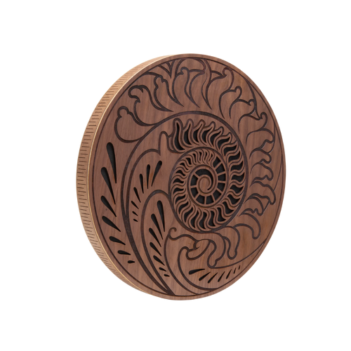 MEINL Sonic Energy Rain Disk Ocean Sound 15 Inch Fibonacci Carving RDO15F