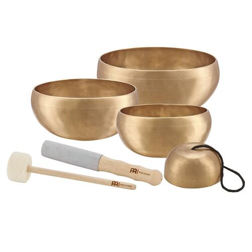 MEINL Sonic Energy Cosmos Therapy Series Singing Bowl 4 Pce Set