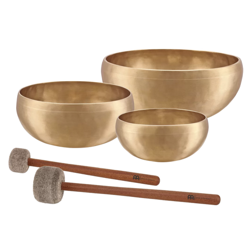 MEINL Sonic Energy Cosmos Therapy Series Singing Bowl 3 Pce Set