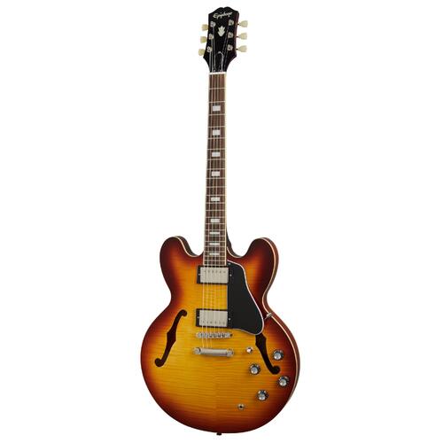 EPIPHONE ES-335 Figured Raspberry Tea Burst Semi-Hollow Electric Guitar