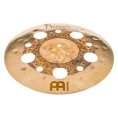 MEINL B18DUC Byzance 18 Inch Extra Dry Dual Trash Crash Cymbal