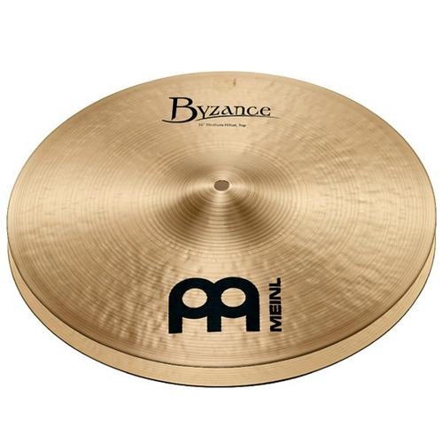 MEINL B14MH Byzance 14 Inch Traditional Medium Hi Hat Cymbals