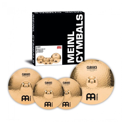 MEINL 86/CCB-CC141620 Classics Custom Brilliant Cymbal Pack