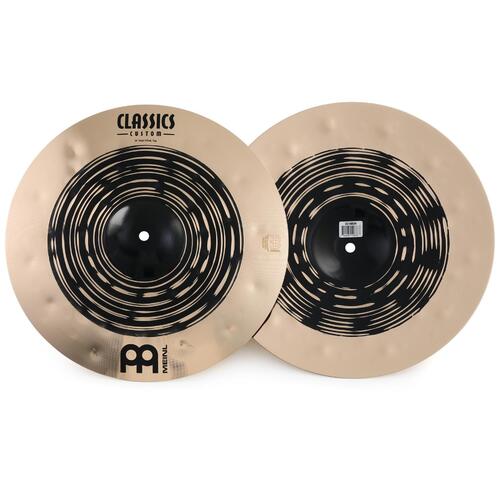MEINL CC14DUH Classics Custom Dual 14 Inch Hi Hat Cymbals