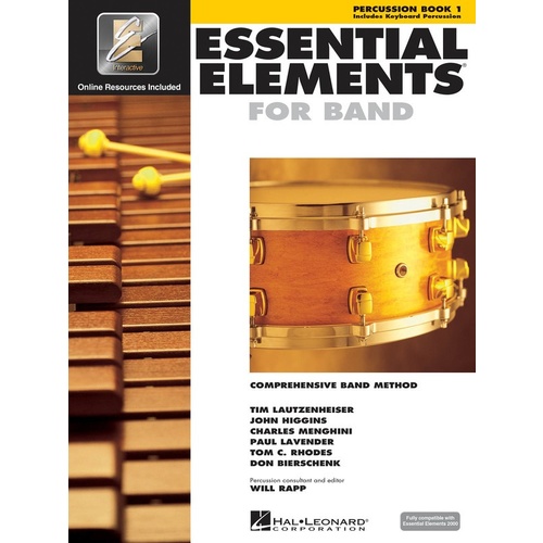 Essential Elements for Band - Book 1 - Percussion
