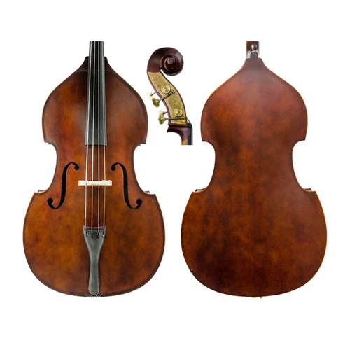 ENRICO Double Bass Student Extra Outfit - Solid Body 3/4