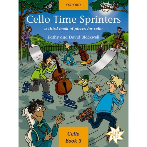 Cello Time Sprinters - Book/CD (Cello Book 3)