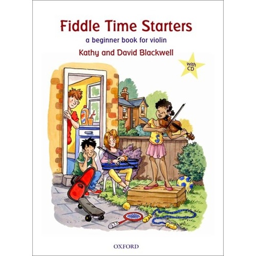Fiddle Time Starters Book/CD