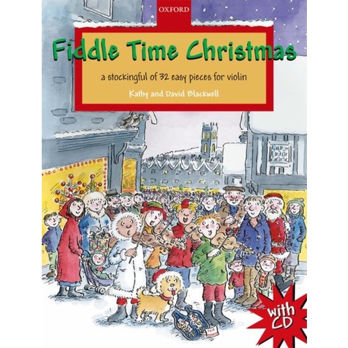 Fiddle Time Christmas - Book/CD