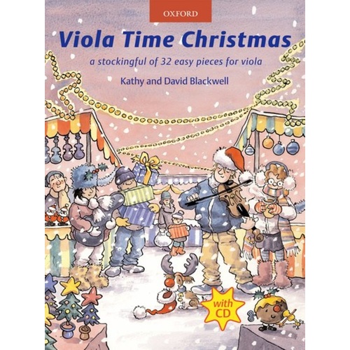Viola Time Christmas - Book/CD
