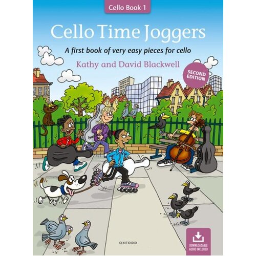 Cello Time Joggers Second Edition - Book/Online Audio (Cello Book 1)