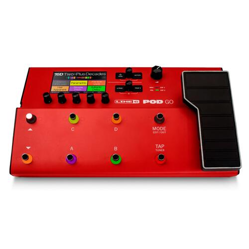 Line 6 POD GO Limited Edition RED