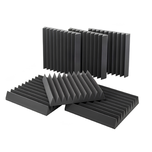 AURALEX Studiofoam Project2 Room Kit 6 Panels/2 Bass Traps - Charcoal