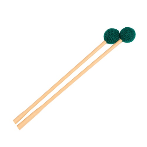 AM7 Green Yarn Percussion Mallets Pair