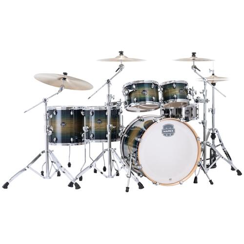 MAPEX Armory 6pce Rainforest Burst Drum Kit w/Hardware
