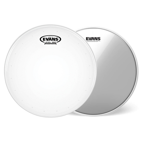 EVANS Genera Dry & Hazy 300 Reso 14 Inch Snare Service Drumhead Pack