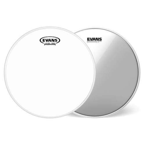 EVANS Power Centre G1RD & Hazy 300 Reso 14 Inch Snare Service Drumhead Pack