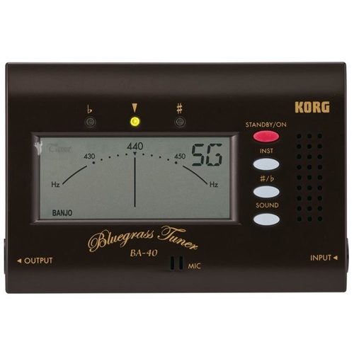 Korg BA-40 Bluegrass Tuner