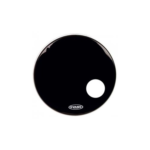 EVANS EQ3 Black Resonant 20 Inch Bass Drumhead