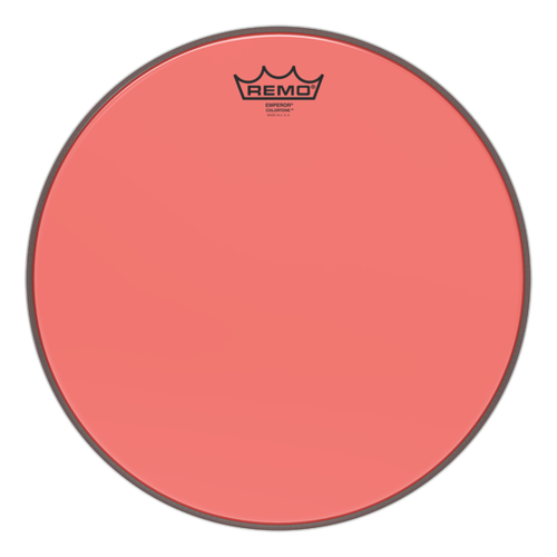 REMO Colortone Emperor 12 Inch Red Drumhead