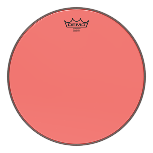 REMO Colortone Emperor 12 Inch Red Drumhead