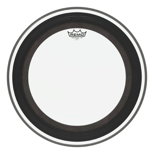 REMO Ambassador SMT 22 Inch Clear Bass Drumhead