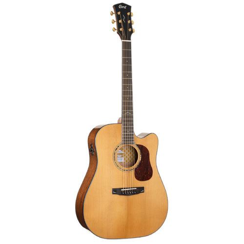 CORT Gold Series DC6 SP Acoustic Electric Guitar w/Deluxe Gig Bag