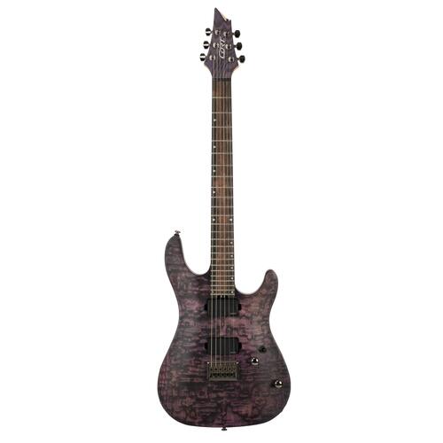 CORT KX500 Electric Guitar - Etched Deep Violet