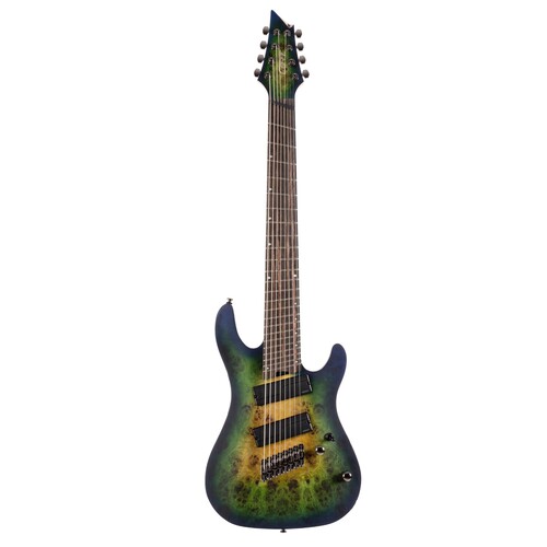 CORT KX508 Multiscale II 8-String Electric Guitar - Mariana Blue Burst