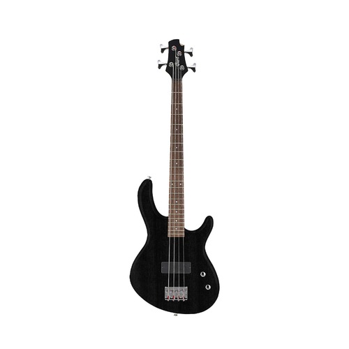 CORT Action Junior Short Scale Open Pore Black Bass Guitar