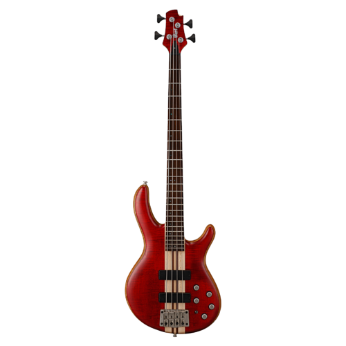 CORT A4 Plus FMMH Open Pore Black Cherry Bass Guitar