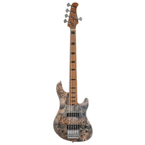 CORT GB-Modern Open Pore Charcoal Grey 5-String Bass Guitar
