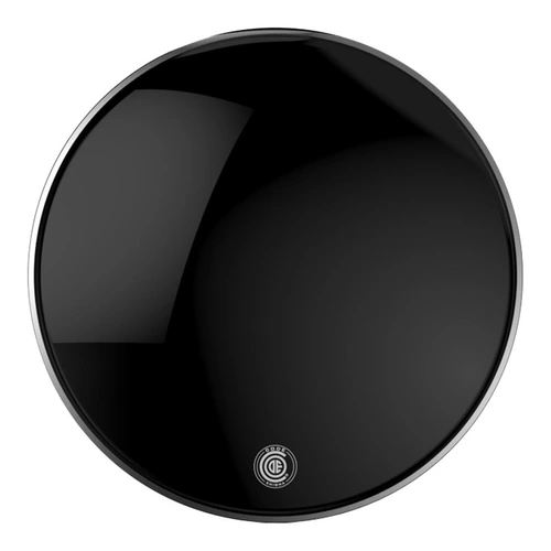 Code 20" Enigma Bass Drum Head, Black