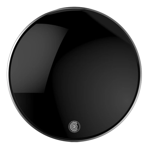 Code 22" Enigma Bass Drum Head, Black