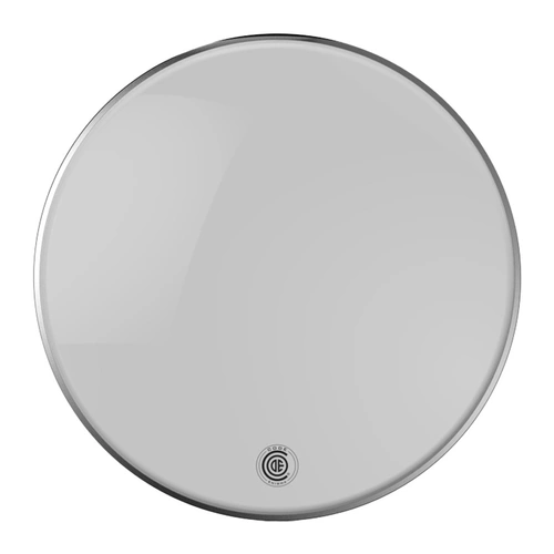 Code 24" Enigma Bass Drum Head, White